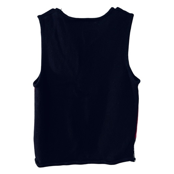 Capacity, vintage Christmas sweater vest women’s size medium - Picture 3 of 6